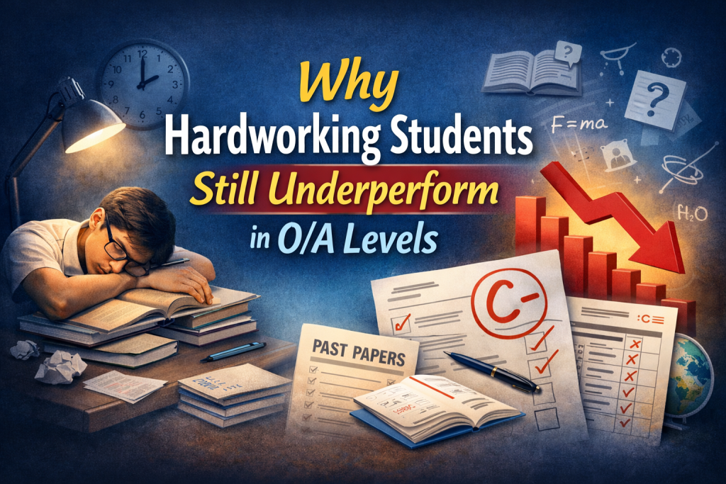 Hardworking Students Still Underperform in O/A Level