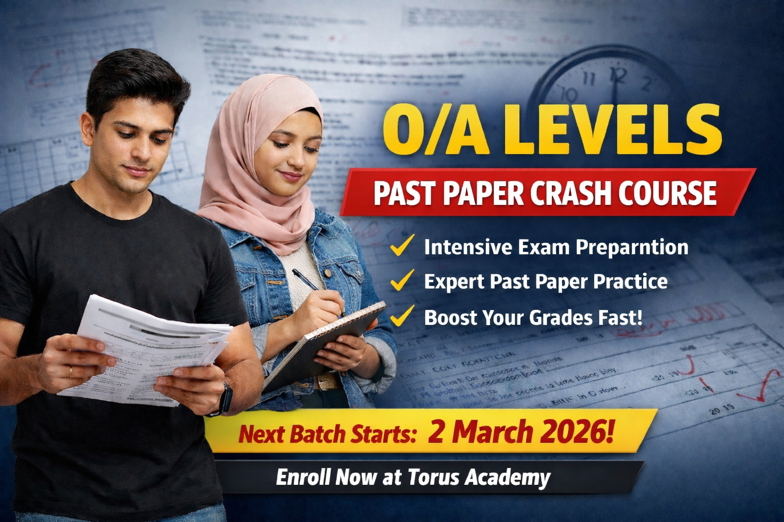 O/A Levels Past Paper Crash Course