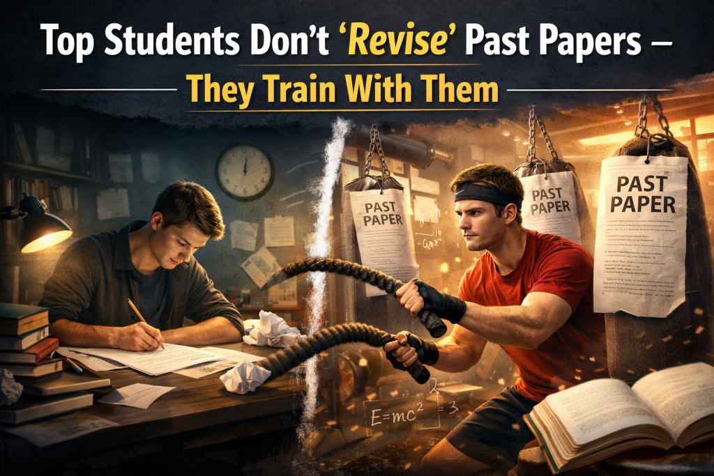Top Students Don’t ‘Revise’ Past Papers – They Train With Them
