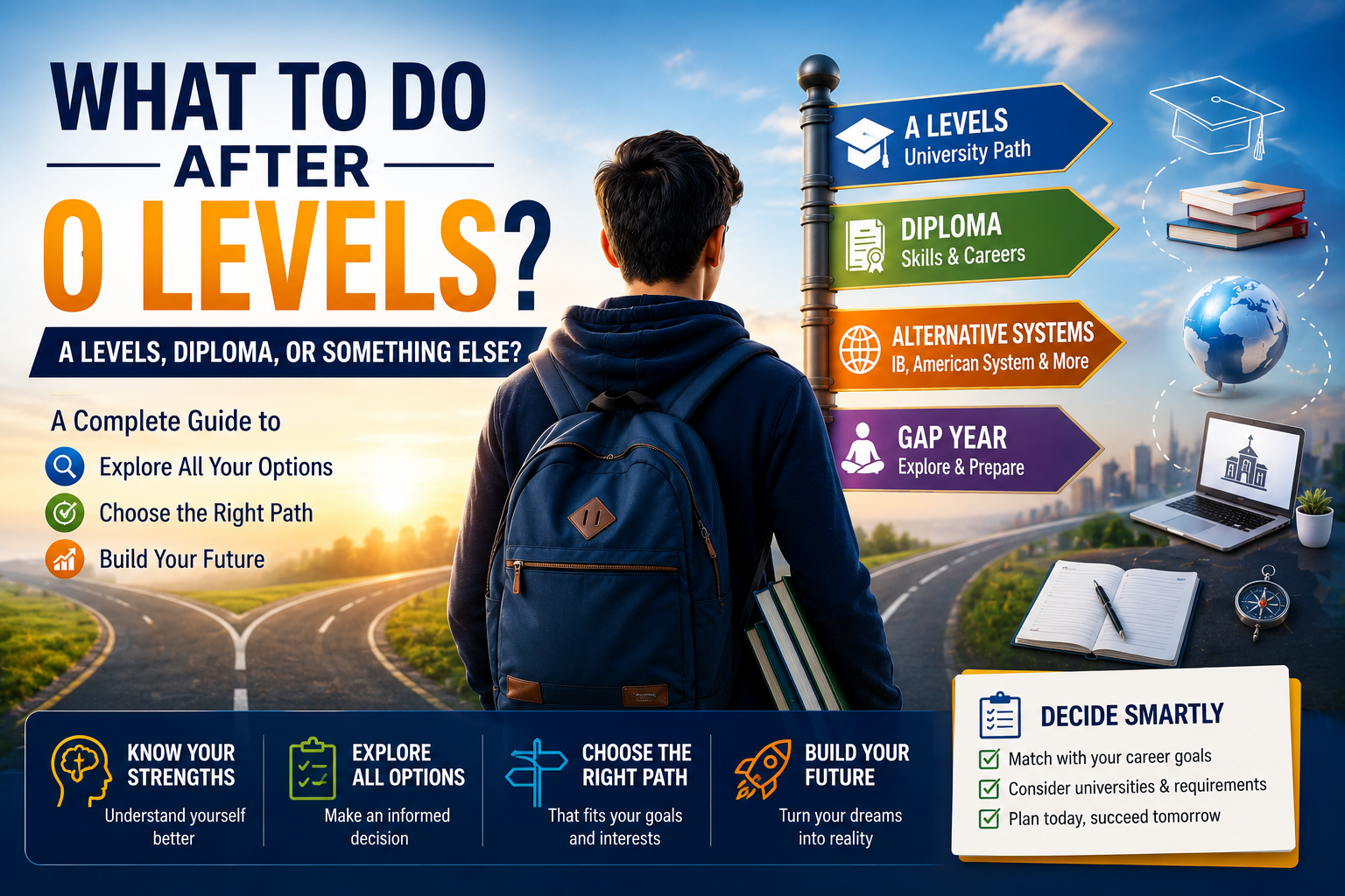 Guide to choosing a path after O Levels: A Levels, diploma, or alternative systems
